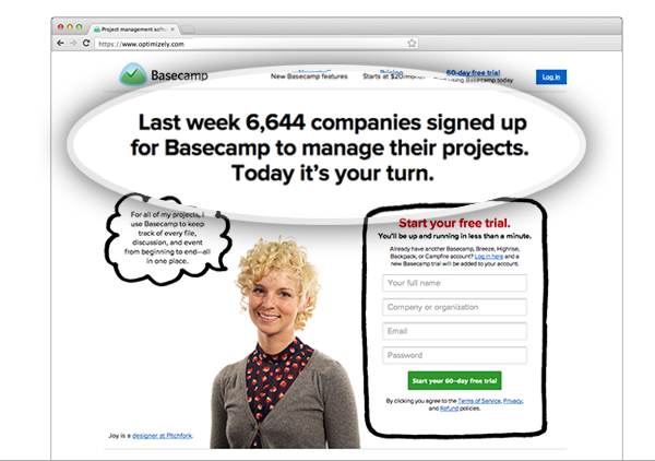 Social Proof - Basecamp