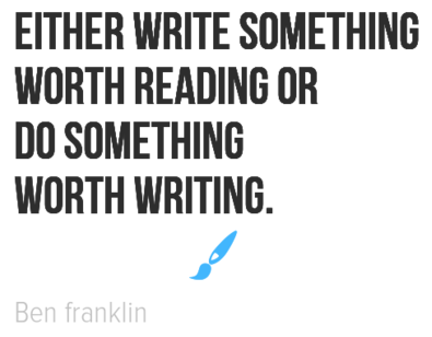 Ben franklin Quote