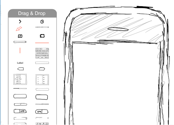 Free Mobile Wireframe Tool