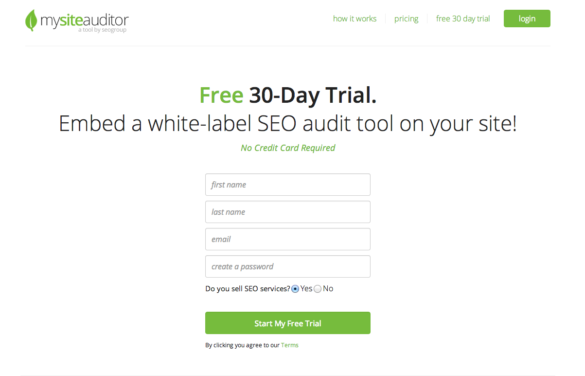 Free 30 Day Trial