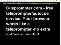 Free Teleprompter online