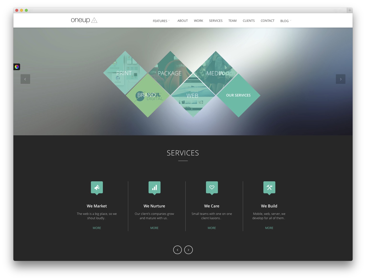 OneUp is a wordpress theme with serious impact, and added features that mak...