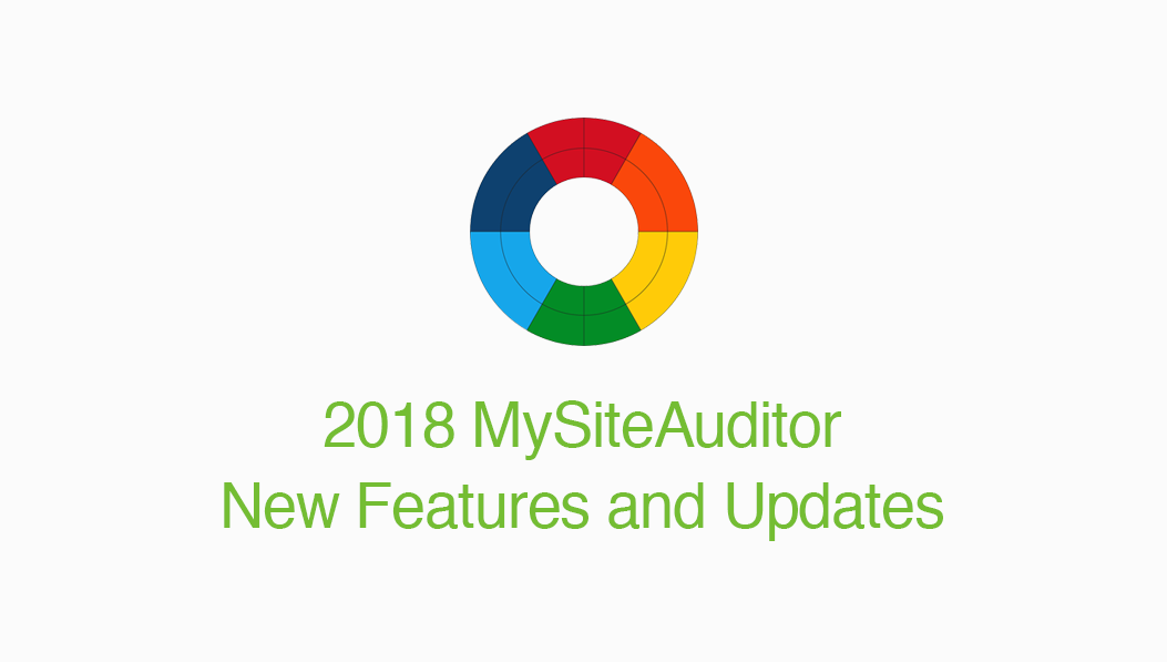 Feature update in My site Auditor