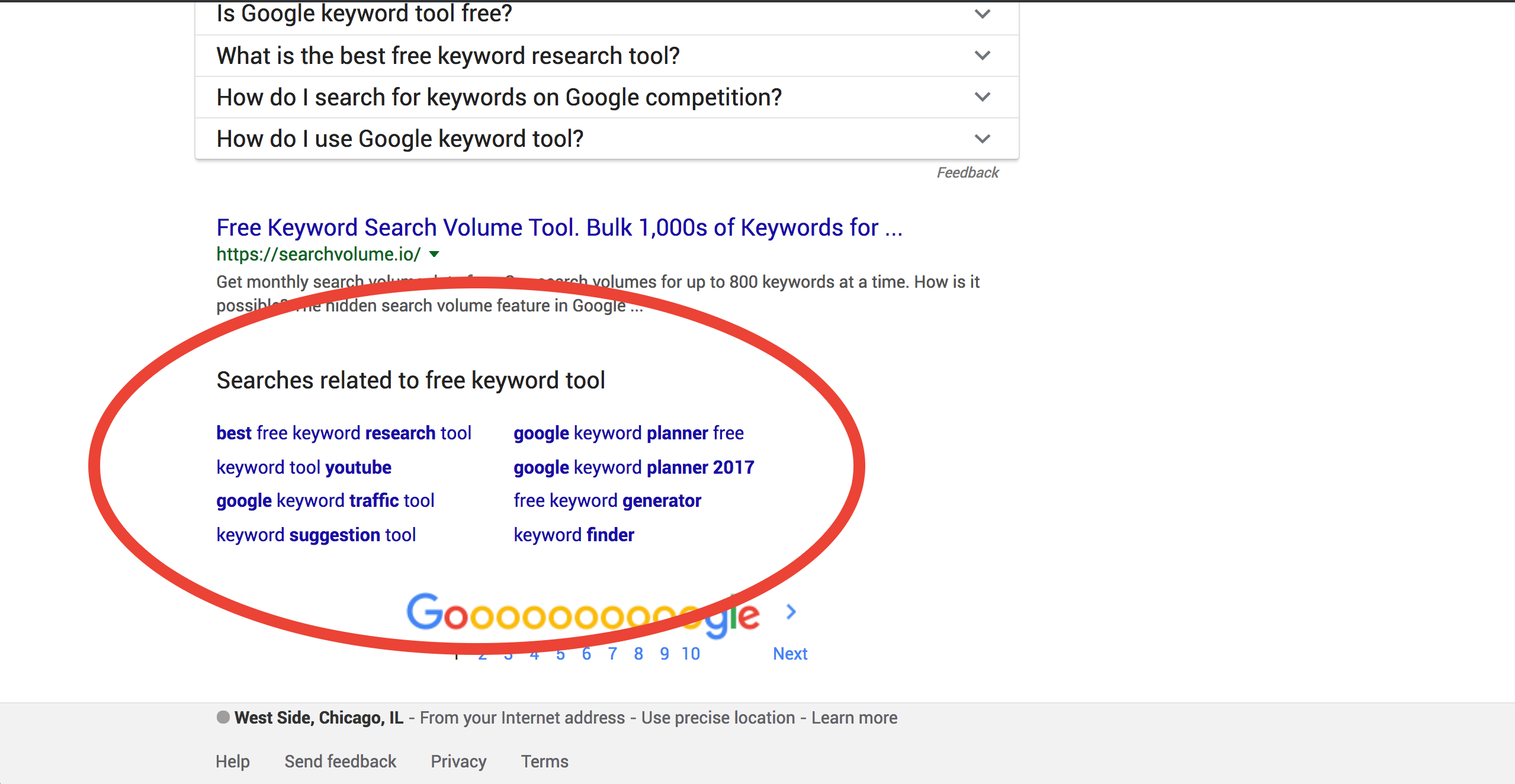 free keyword research generator