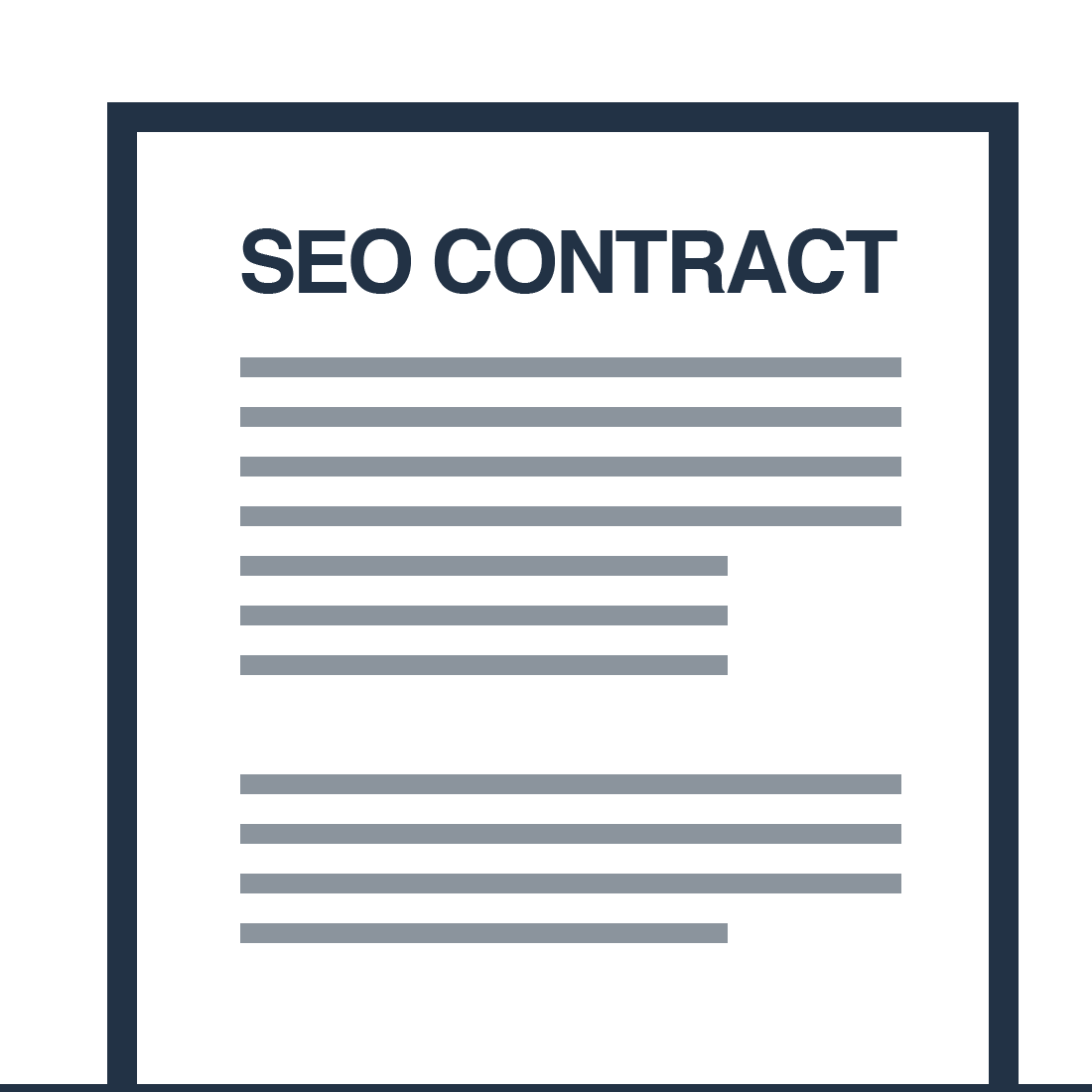Free SEO Contract Template MySiteAuditor